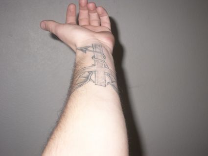 Cross Tat On Wrist